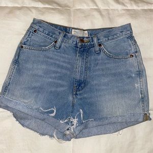 Vintage AE denim high-waisted shorts